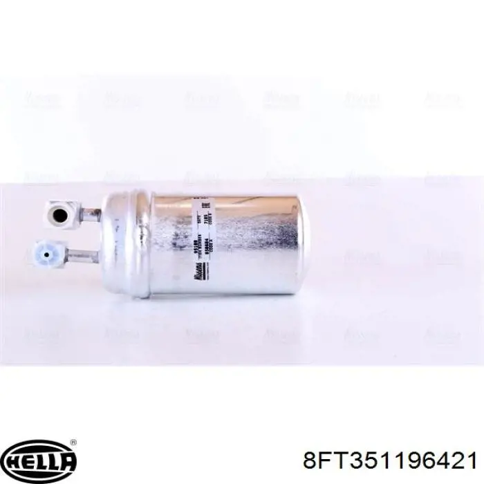 Receptor-secador del aire acondicionado 8FT351196421 HELLA