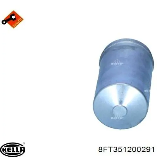 Receptor-secador del aire acondicionado 8FT351200291 HELLA
