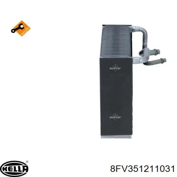 Радиатор испарителя кондиционера Hart 642504 цена, от 62.98 USD
