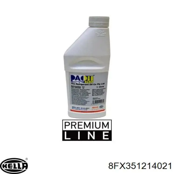 Масло компрессорное HELLA 8FX351214021