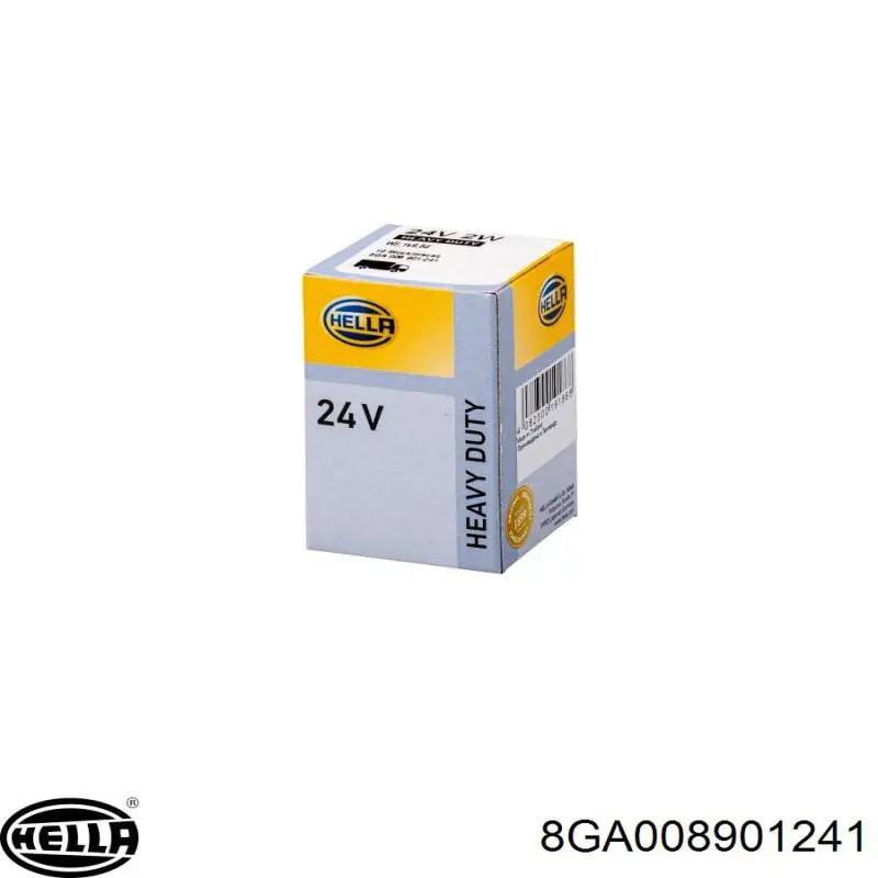 Купить 8GA008901241 HELLA Лампочка