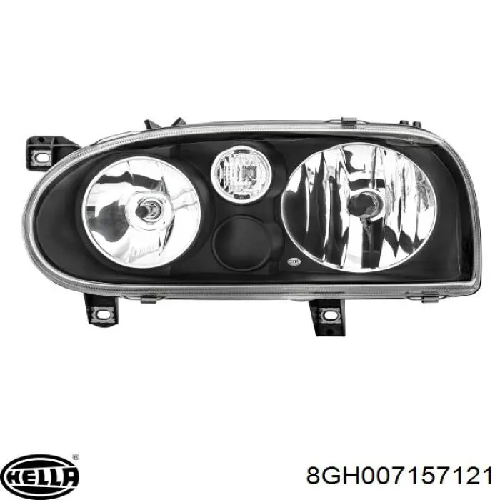 Купить 8GH007157121 HELLA Лампочка галогенная