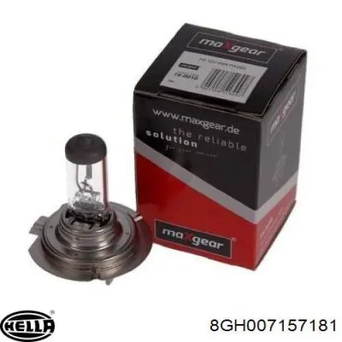 8GH007157181 HELLA Лампочка дальнего света