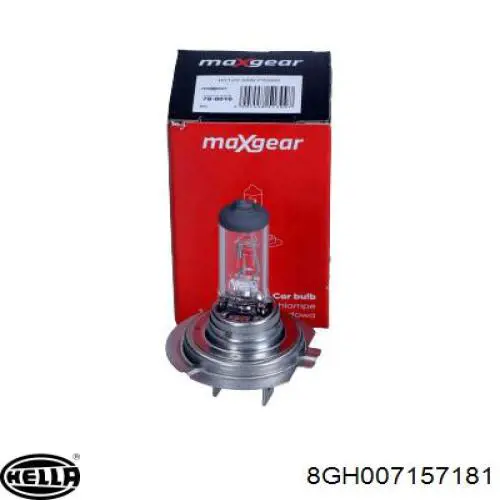 Лампочка ближнего света HELLA 8GH007157181 цена, от 4.10 USD