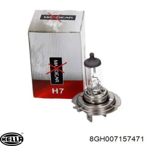 Купить 8GH007157471 HELLA Лампочка галогенная