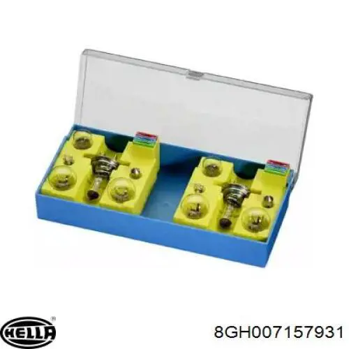 8GH007157931 HELLA Лампочки фар, комплект на авто