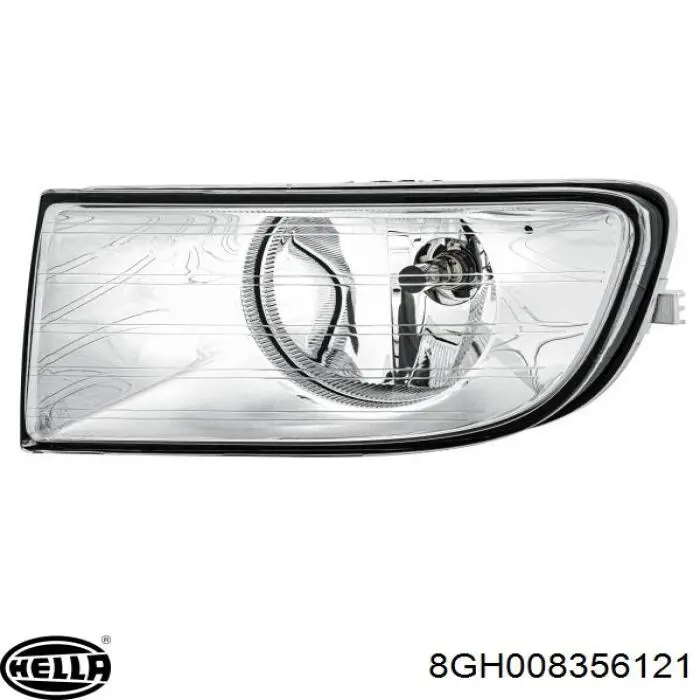 8GH008356121 HELLA Лампочка дальнего света