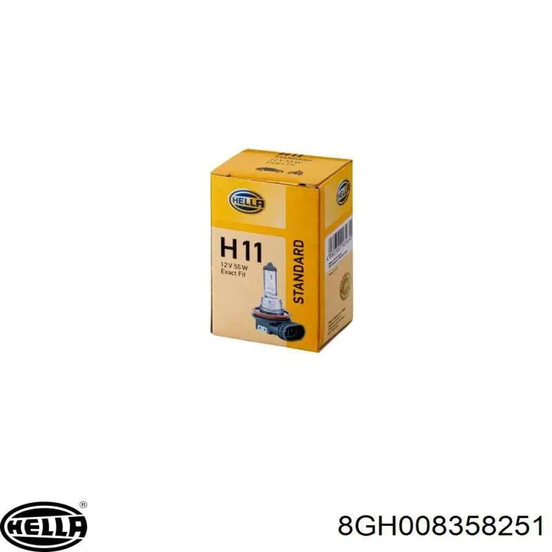 Лампочка накаливания Tempest TMPS1H11 цена, от 8.05 USD