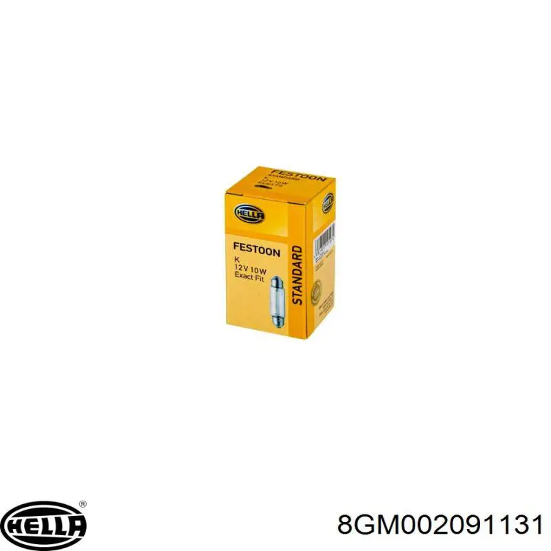 Лампочка 8GM002091131 HELLA