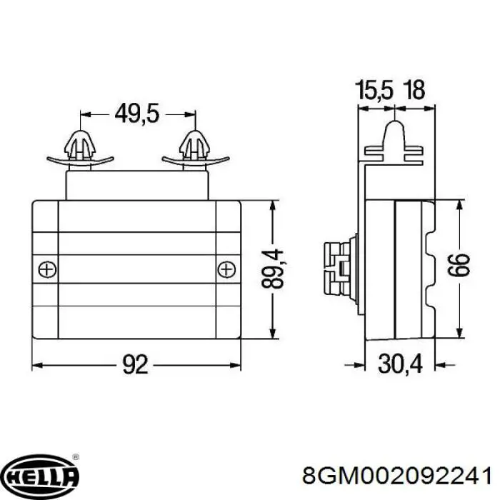 Лампа автомобильная Osram 6423UNV