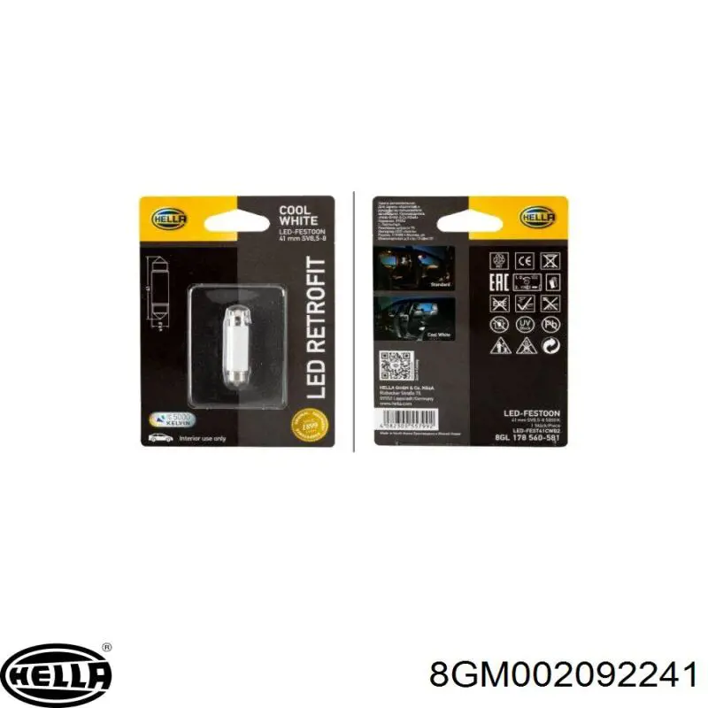Лампочка накаливания Mercedes A072601024131 цена, от 0.29 USD