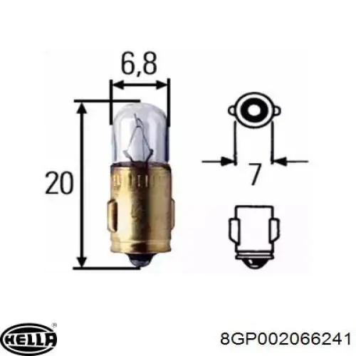 Лампочка 3899 Osram