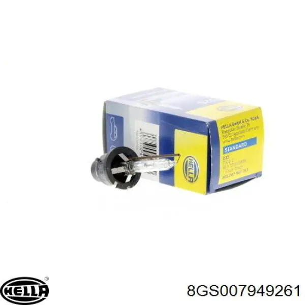 Купить 8GS007949261 HELLA Лампочка ксеноновая