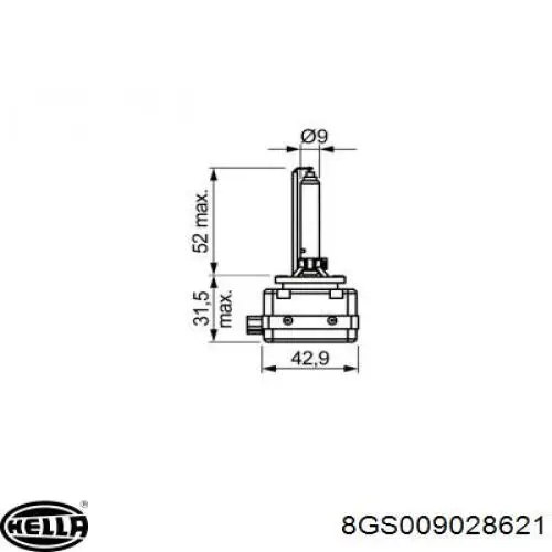 Купить 661401HB Osram Лампочка ксеноновая