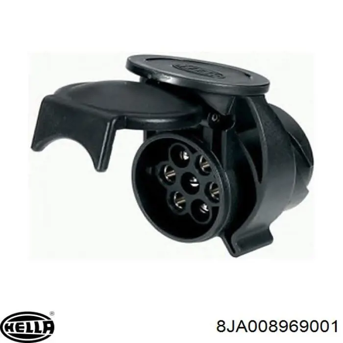 8JA008969001 HELLA Розетка прицепа электрическая