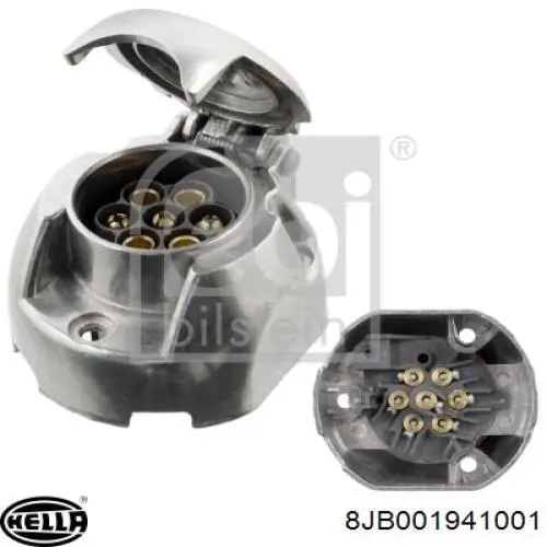 Розетка прицепа электрическая Febi 7339 цена, от 8.76 USD