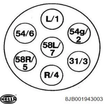  8JB001943003 HELLA