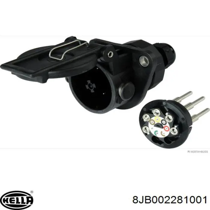 Розетка прицепа электрическая Mercedes A0005450726 цена, от 38.21 USD