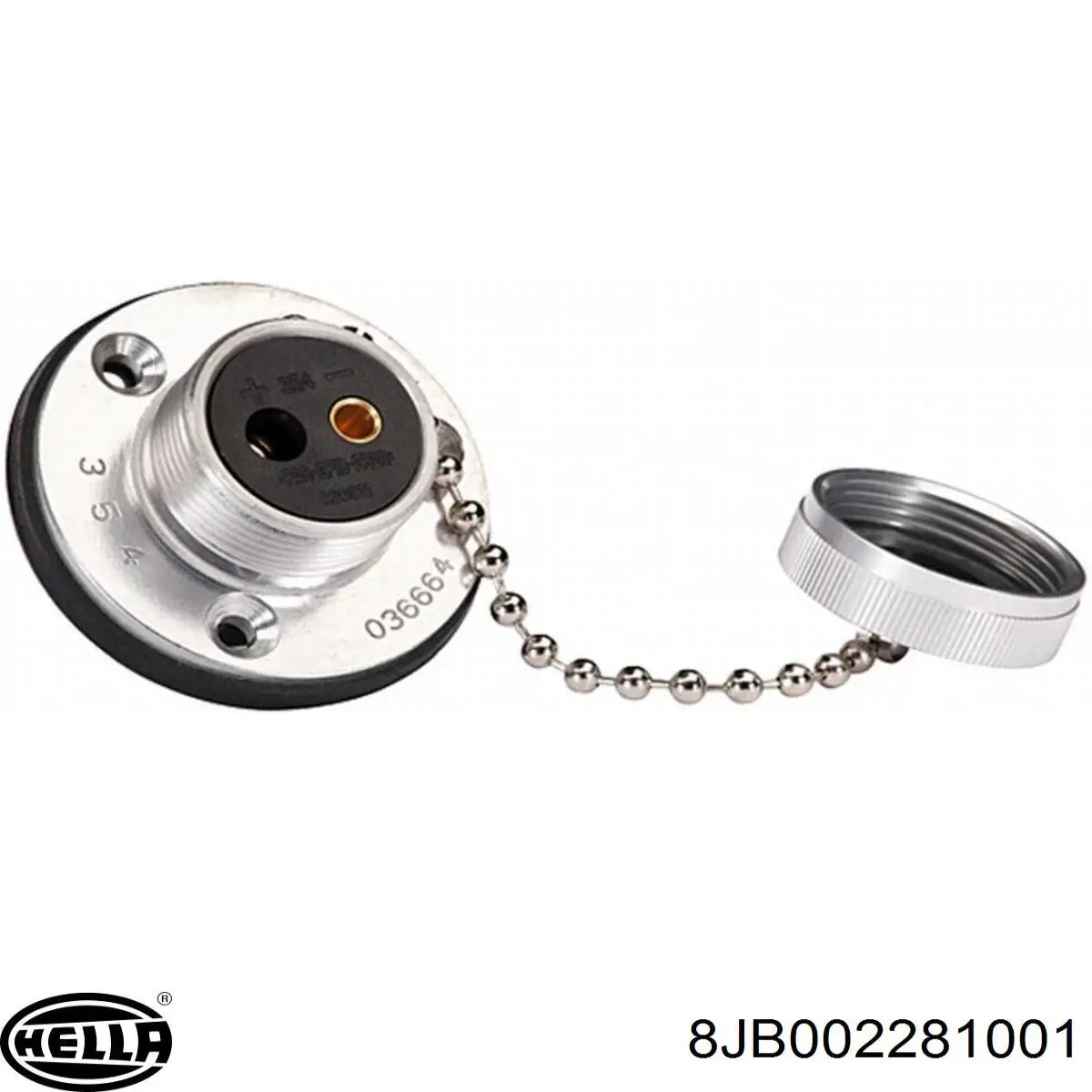 A0005450726 Mercedes Розетка прицепа электрическая