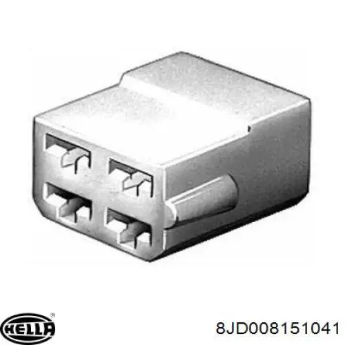 A0015458428 Mercedes Разъем (фишка) датчика износа тормозных колодок