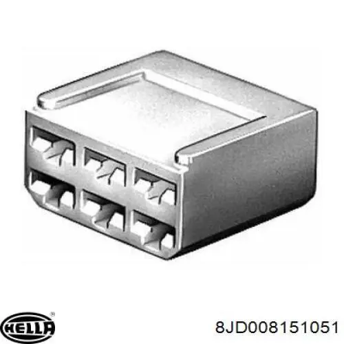 A0075450528 Mercedes Разъем (фишка) датчика износа тормозных колодок