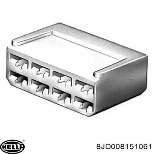 A0015458228 Mercedes Разъем (фишка) датчика износа тормозных колодок