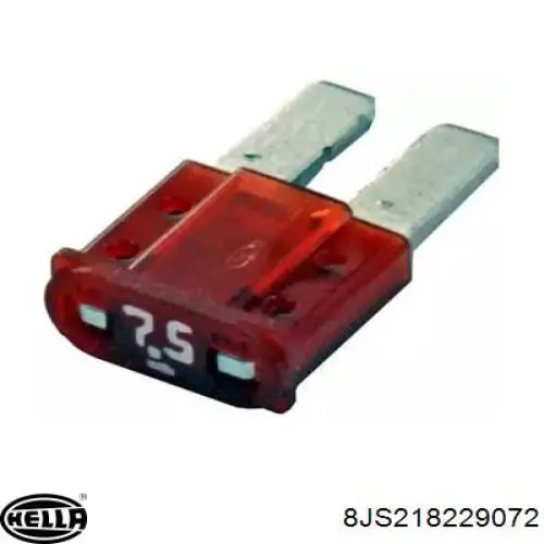 8JS218229072 HELLA Предохранители электрических цепей