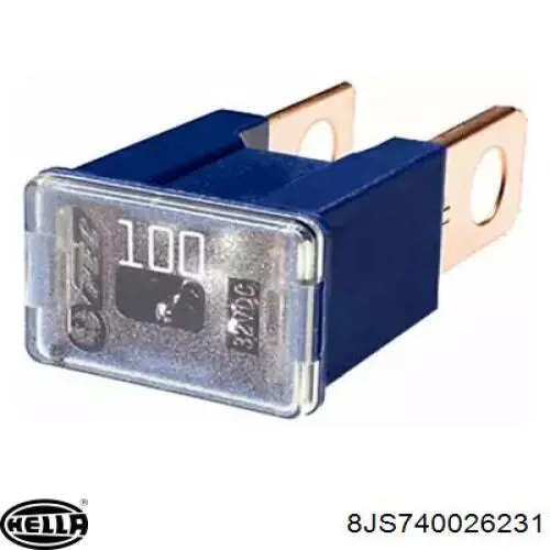 8JS740026231 HELLA Предохранители электрических цепей