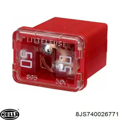 8JS740026771 HELLA Предохранители электрических цепей