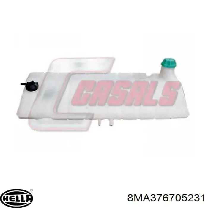 8MA376705231 HELLA Расширительный бачок охлаждения