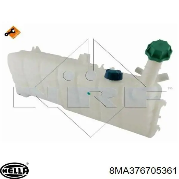 8MA376705361 HELLA Расширительный бачок охлаждения