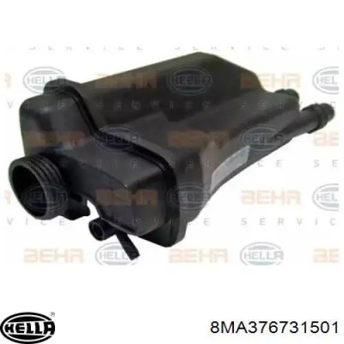 Купить 8MA376731501 HELLA Водяной бачок системы охлаждения
