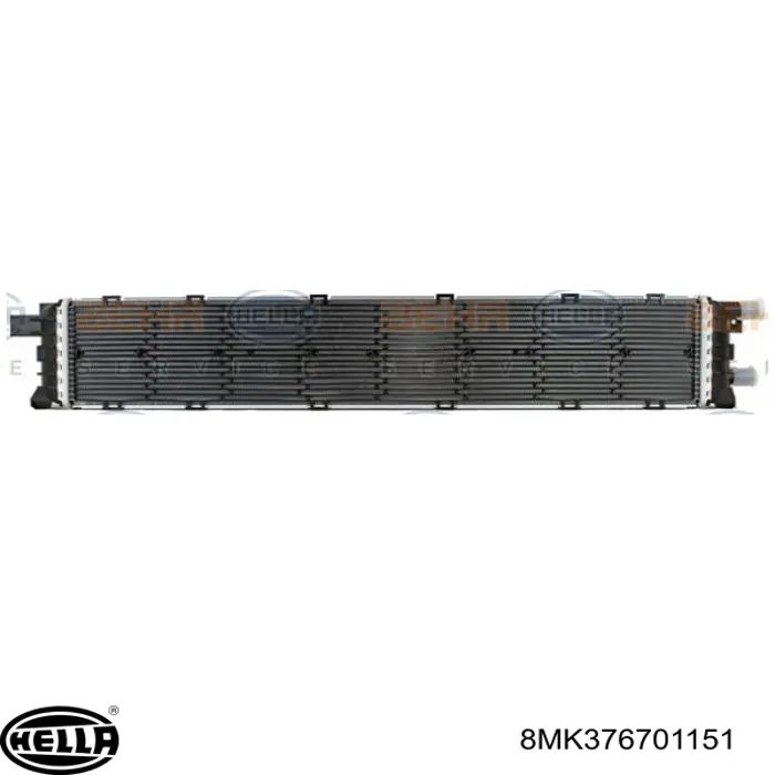 Радиатор охлаждения двигателя дополнительный HELLA 8MK376701151 цена, от 114.40 USD