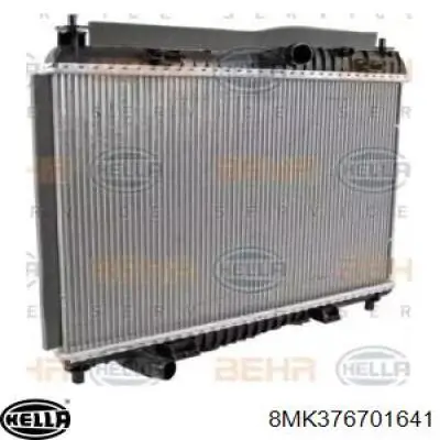 Radiador refrigeración del motor 8MK376701641 HELLA