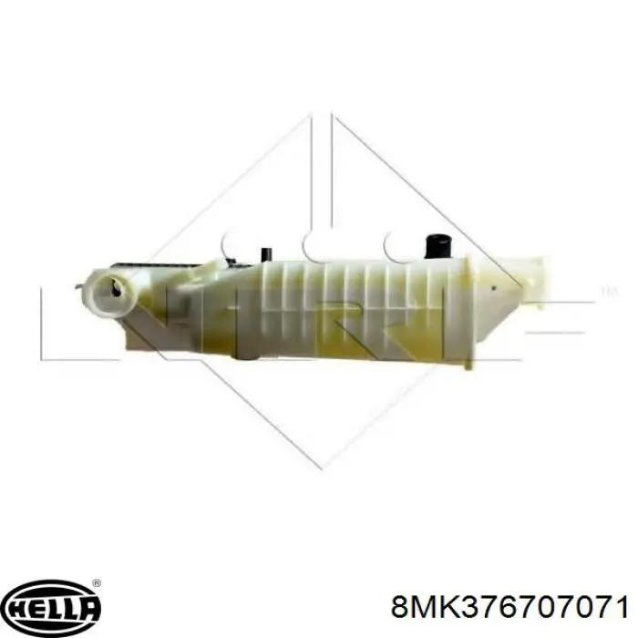 Радиатор охлаждения HELLA 8MK376707071