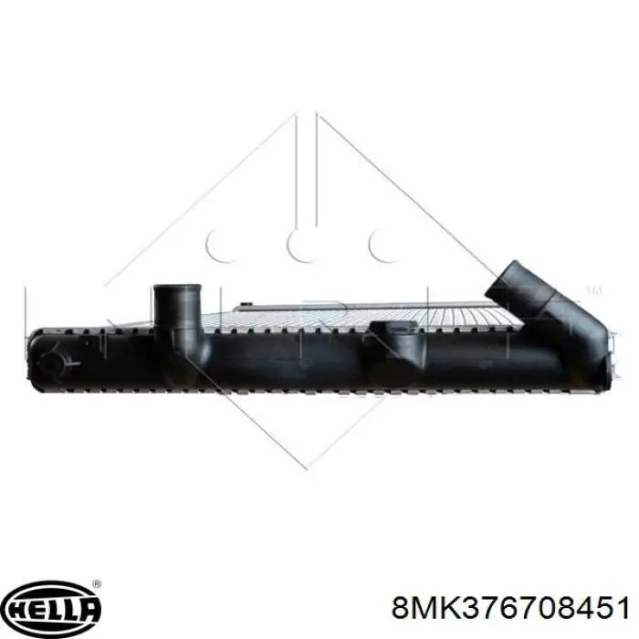 Радиатор 732050 VALEO
