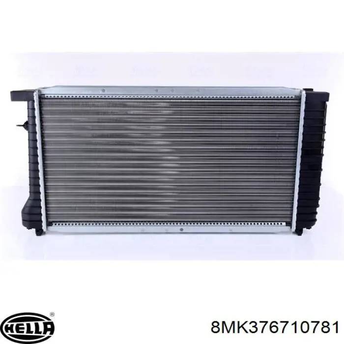 Купить 8MK376710781 HELLA Радиатор водяной