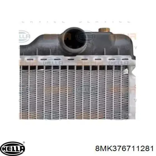 8MK376711281 HELLA радиатор