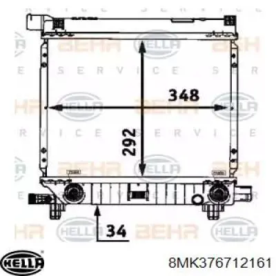 Радиатор 8MK376712161 HELLA