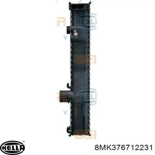 8MK376712231 HELLA Радиатор основной
