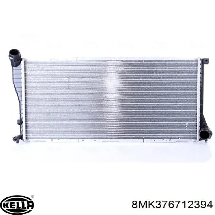 Radiador refrigeración del motor 8MK376712394 HELLA