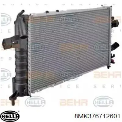Radiador refrigeración del motor 8MK376712601 HELLA