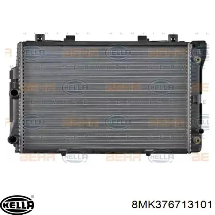 Купить 8MK376713101 HELLA Радиатор водяной