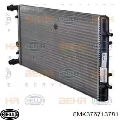 8MK376713781 HELLA Радиатор основной