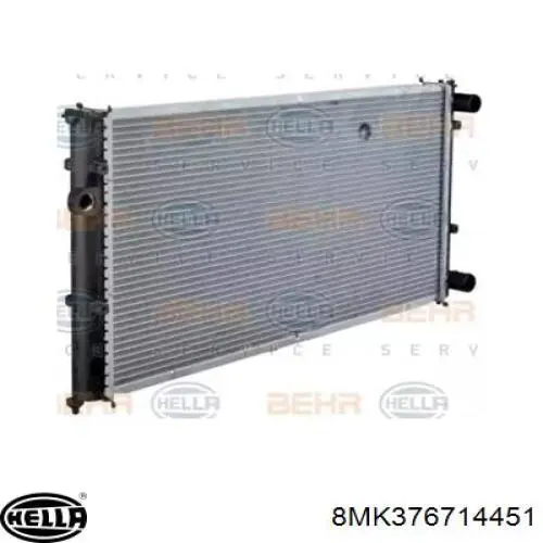 Купить 952408A5 Polcar Радиатор водяной