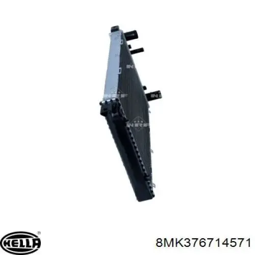 8MK376714571 HELLA Радиатор основной