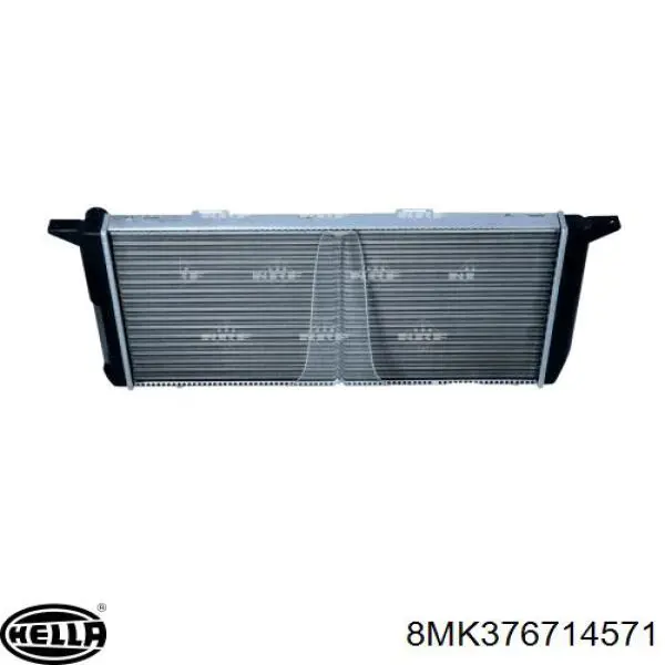 Радиатор охлаждения двигателя HELLA 8MK376714571 цена, от 42.56 USD