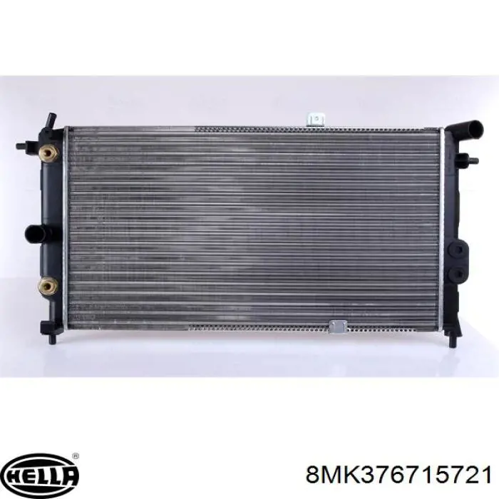  Радиатор Opel Vectra 