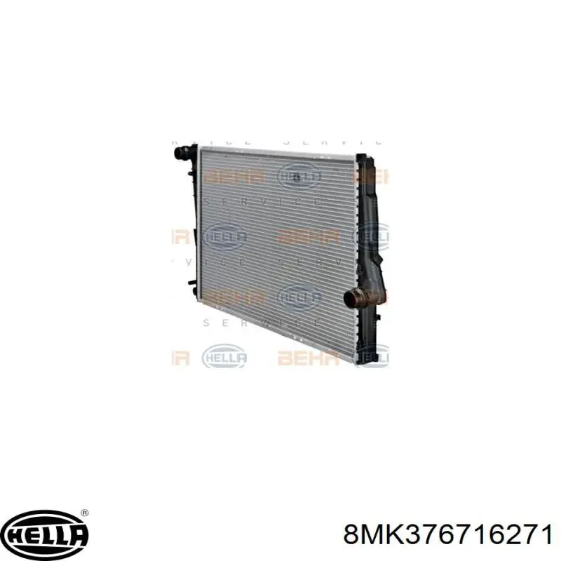 Радиатор 8MK376716271 HELLA