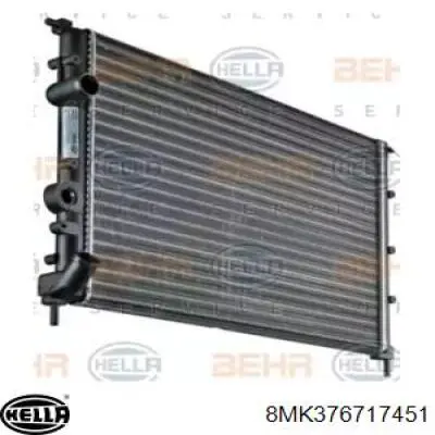 Радиатор 600708A4 Polcar